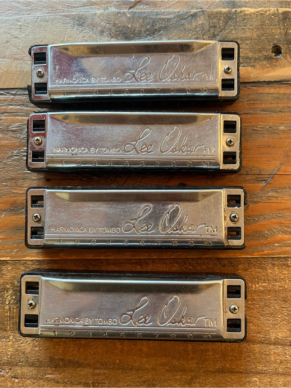 Lee Oskar Harmonica Lot - vintage parts